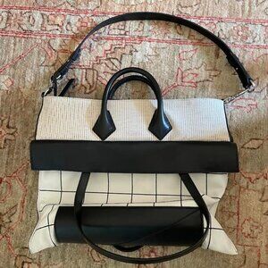 Proenza Schouler Medium Plaid Leather Tote Bag